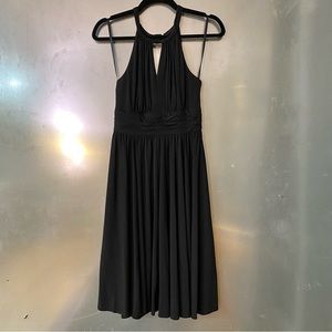 NWT White House | Black Market high neck keyhole midi dress Color Black Size 2